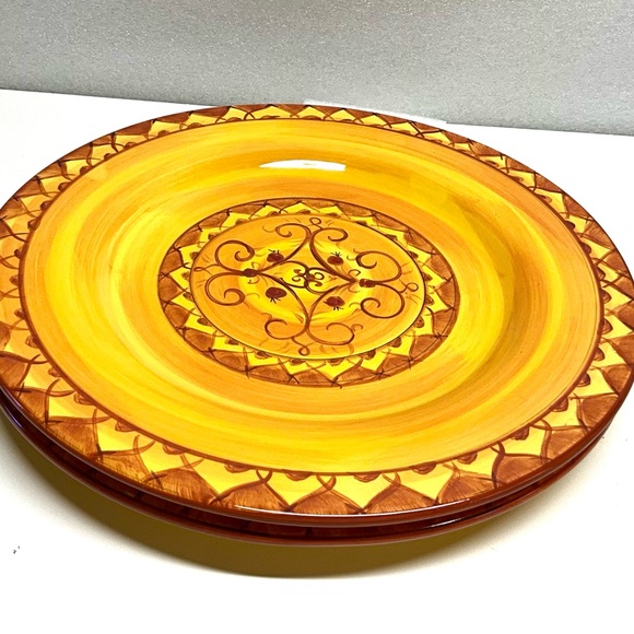 Pier 1 KARISTAN Chop Plate, 13”Earthenware - Picture 7 of 9